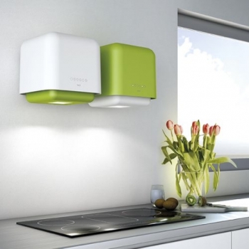 BEST Dado G/W Wandhaube 07G02601  EEK B   oben grün - unten weiß